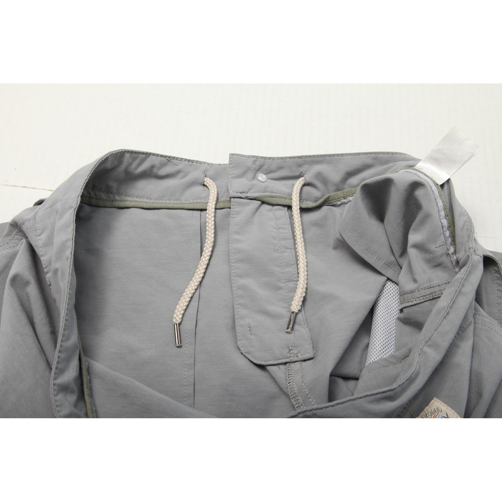 Faherty Shorts Mens 35 Gray All Day Hybrid Drawstring Zip Pocket Stretch Tech - Picture 6 of 11